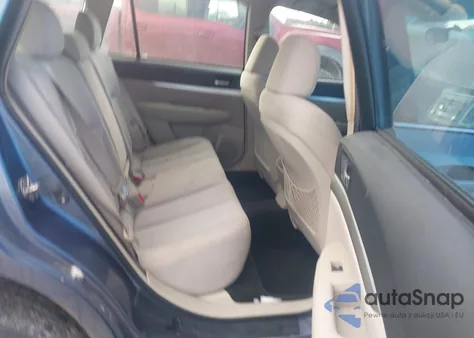 2013 Subaru Outback 2.5I from USA, damaged, VIN 4S4BRBAC5D3262292